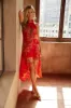 SALE - Nicola Floral Halter Dress sold by fab'rik