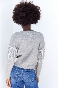 SALE - Adley Sequin Detail Sweater sold by fab'rik