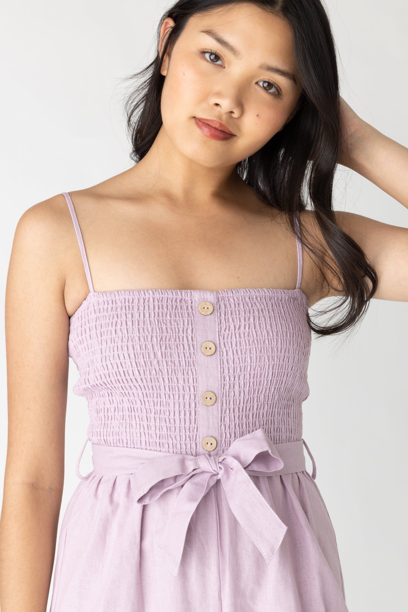 Rosalie Linen Jumpsuit sold by fab'rik product image thumbnail 4