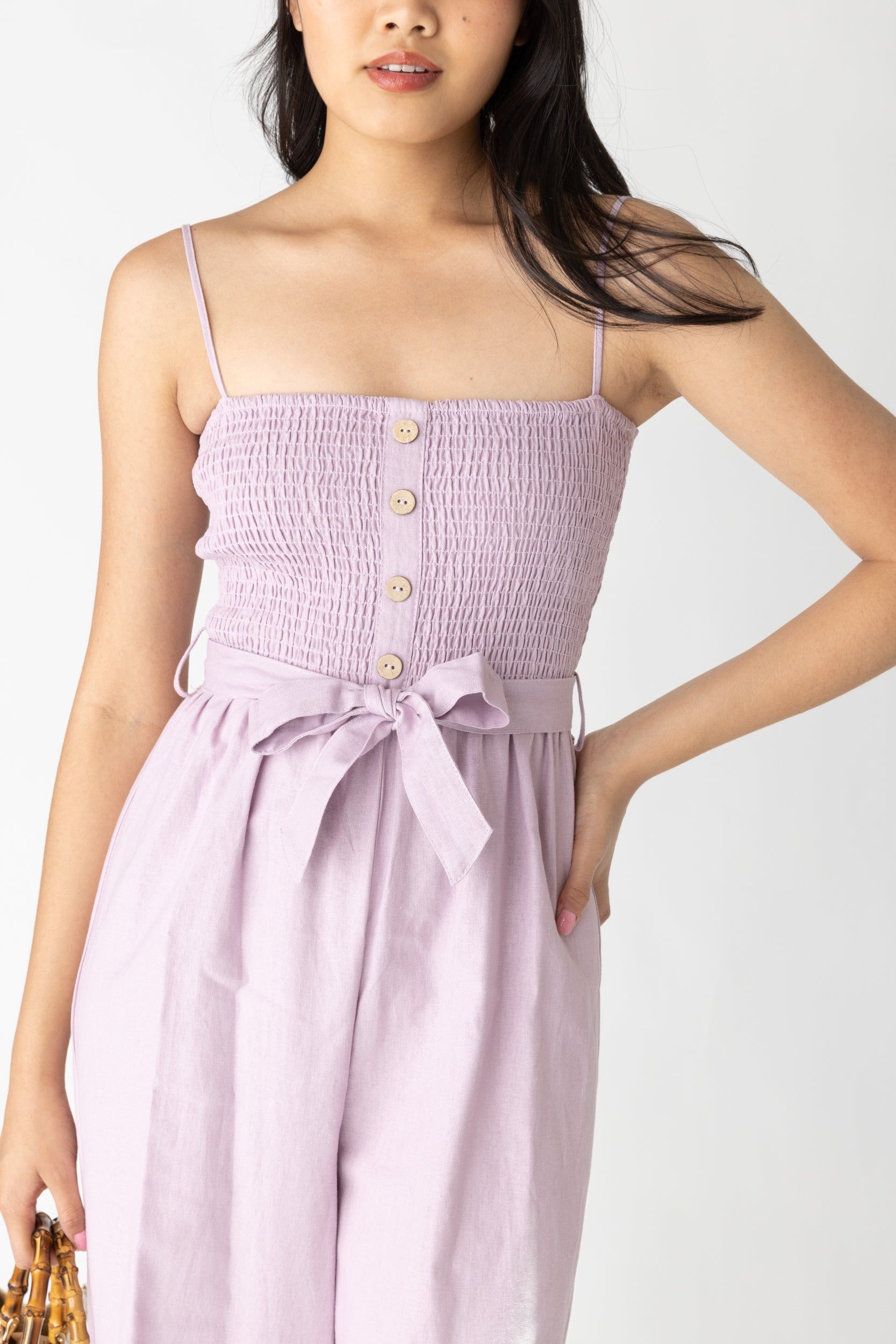 Rosalie Linen Jumpsuit sold by fab'rik product image thumbnail 2