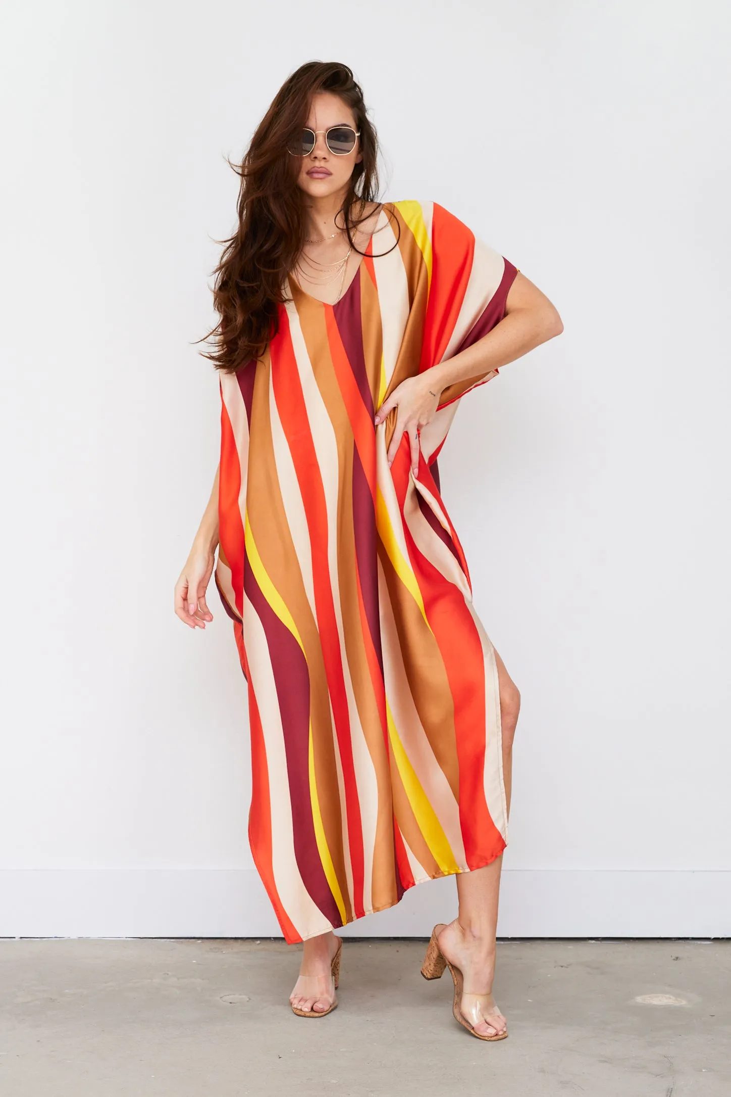 SALE - Wiley Printed Caftan Dress sold by fab'rik product image thumbnail 3