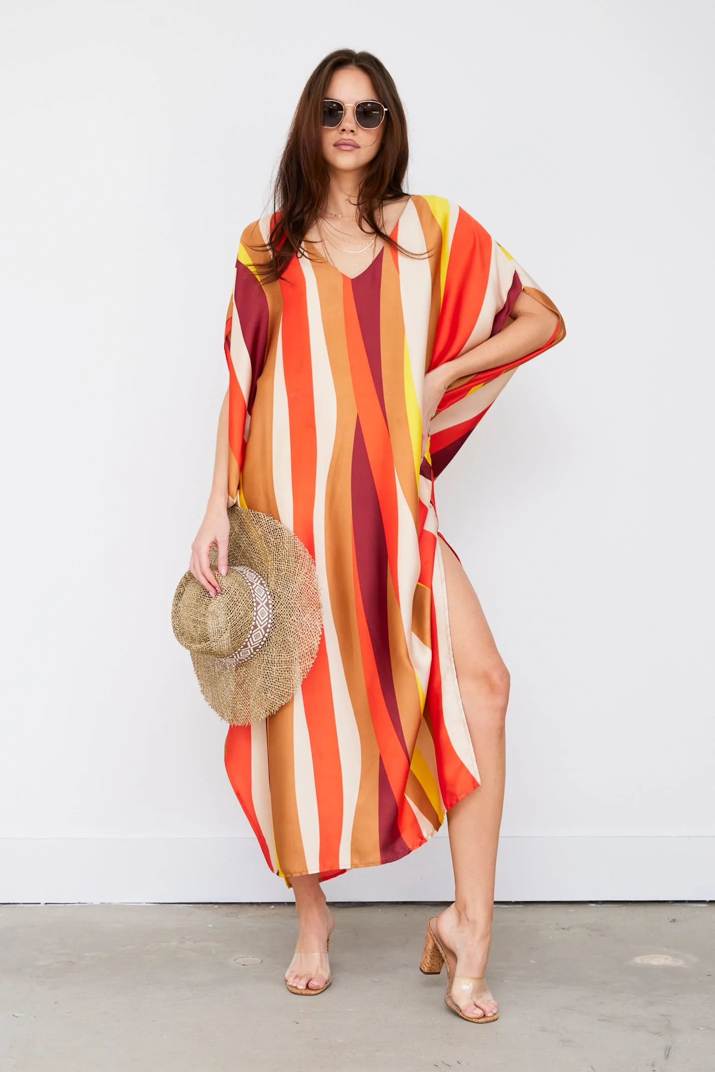 SALE - Wiley Printed Caftan Dress sold by fab'rik product image thumbnail 4