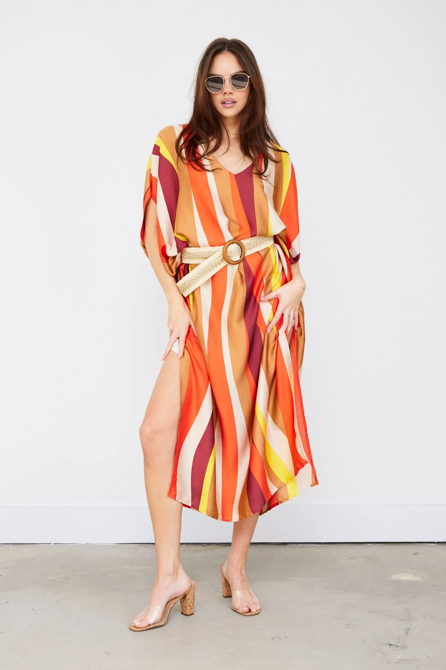 SALE - Wiley Printed Caftan Dress sold by fab'rik