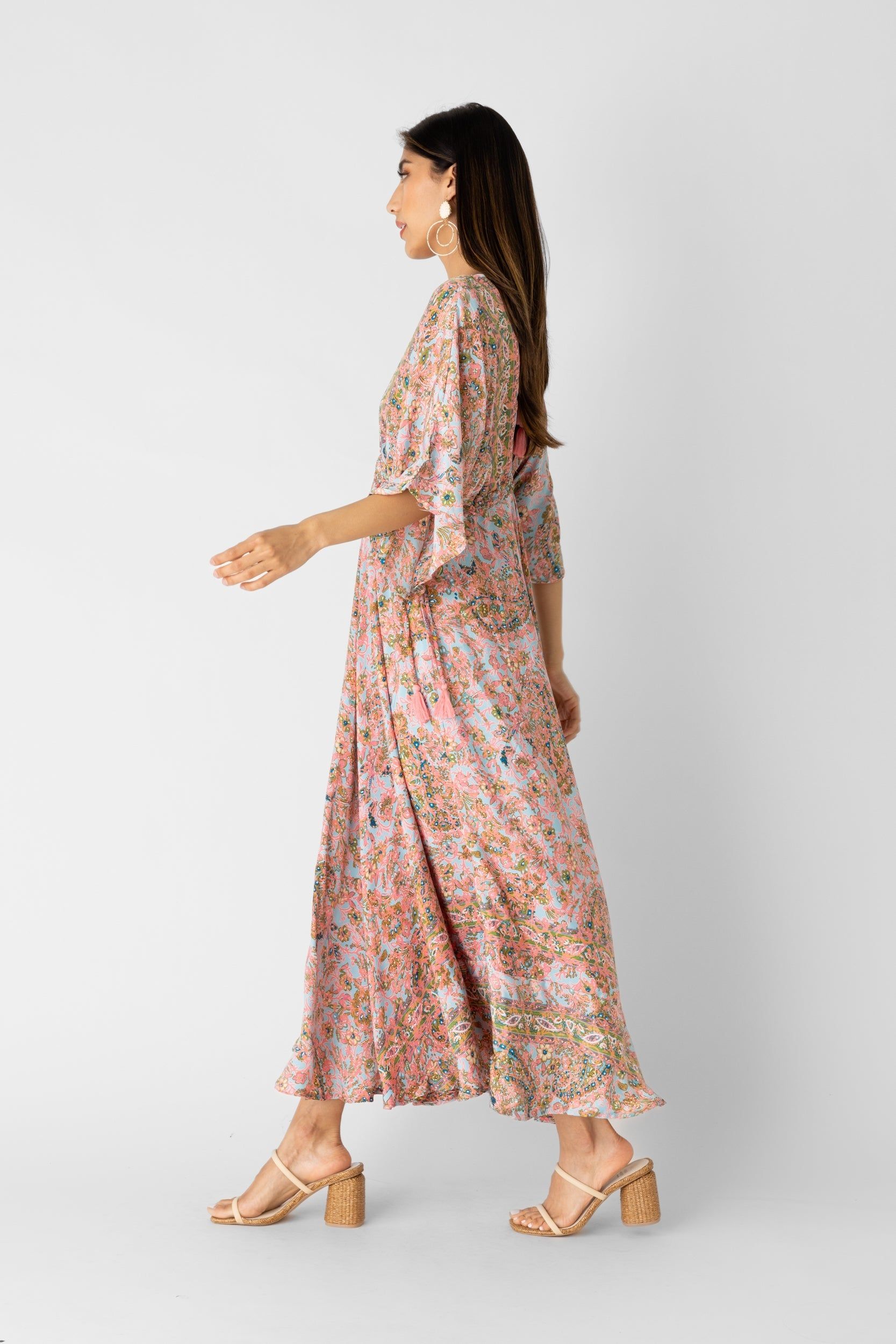 SALE - Nina Kimono Maxi Dress sold by fab'rik product image thumbnail 4