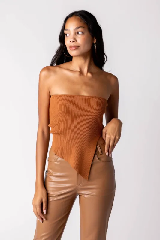 SALE - Mia Asymmetrical Tube Top sold by fab'rik