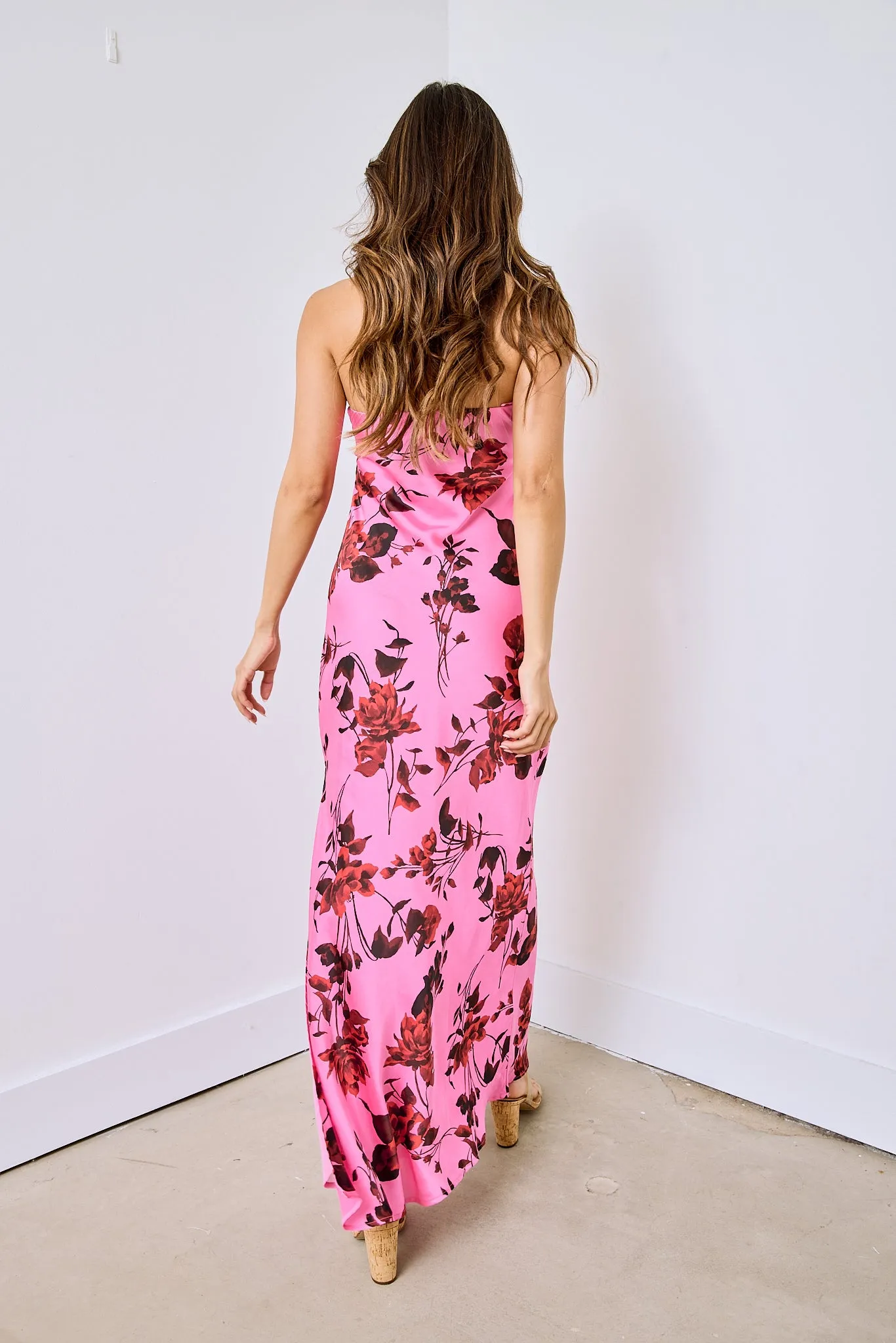 Perry Strapless Floral Maxi Dress sold by fab'rik product image thumbnail 3