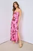 Perry Strapless Floral Maxi Dress sold by fab'rik