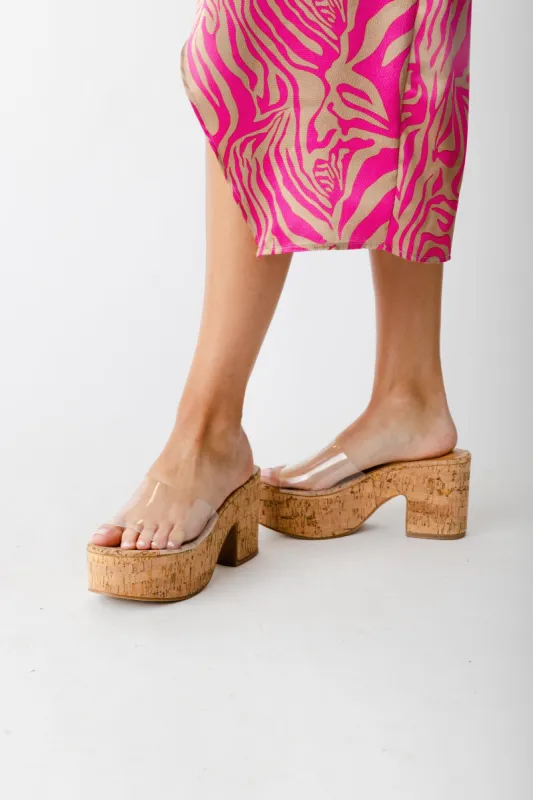 Giza Platform Wedge Sandals sold by fab'rik