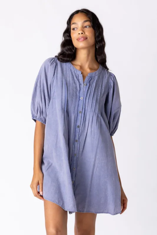 SALE - Keira Button Front Mini Dress sold by fab'rik