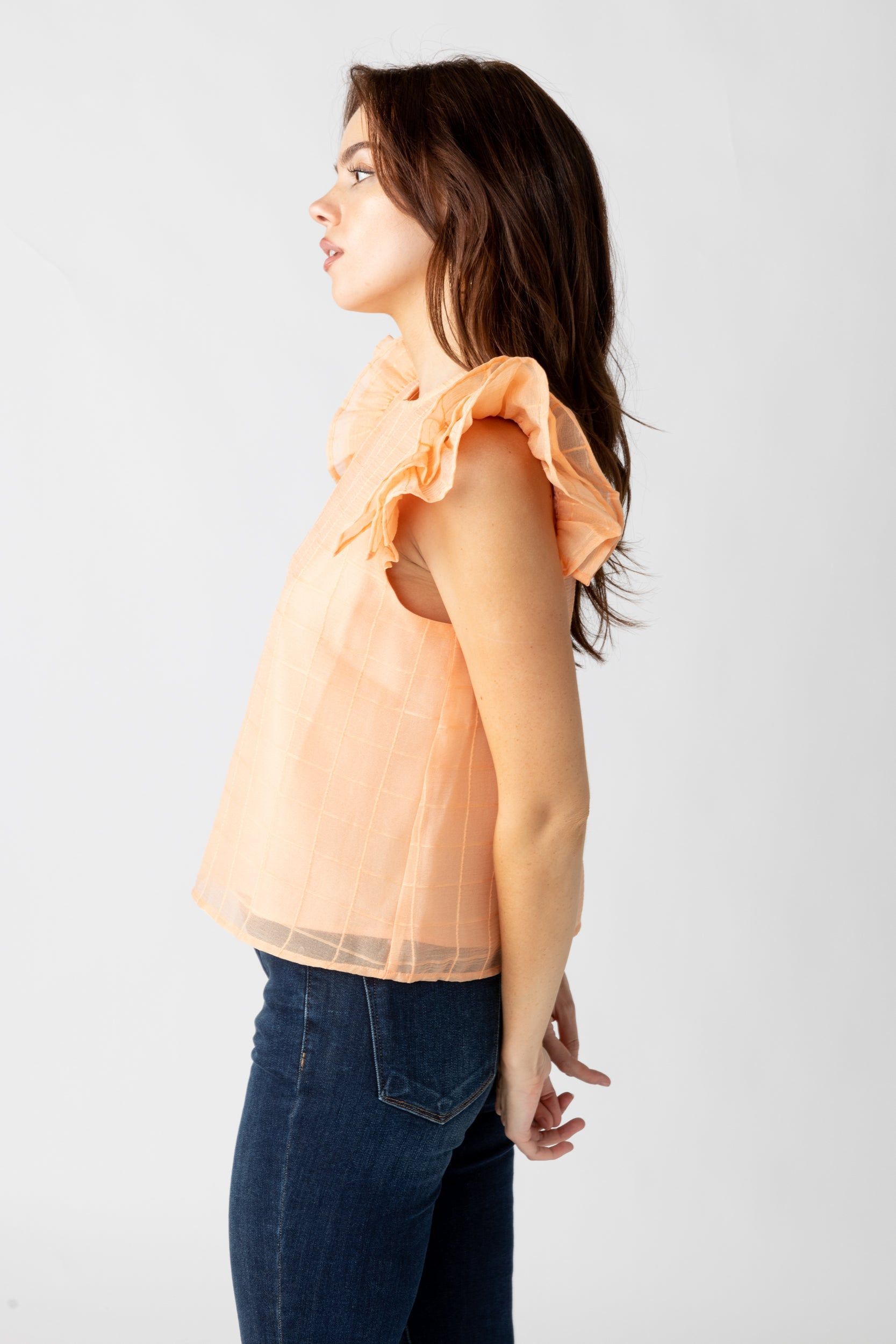 SALE - Morri Ruffle Sleeve Blouse sold by fab'rik product image thumbnail 2