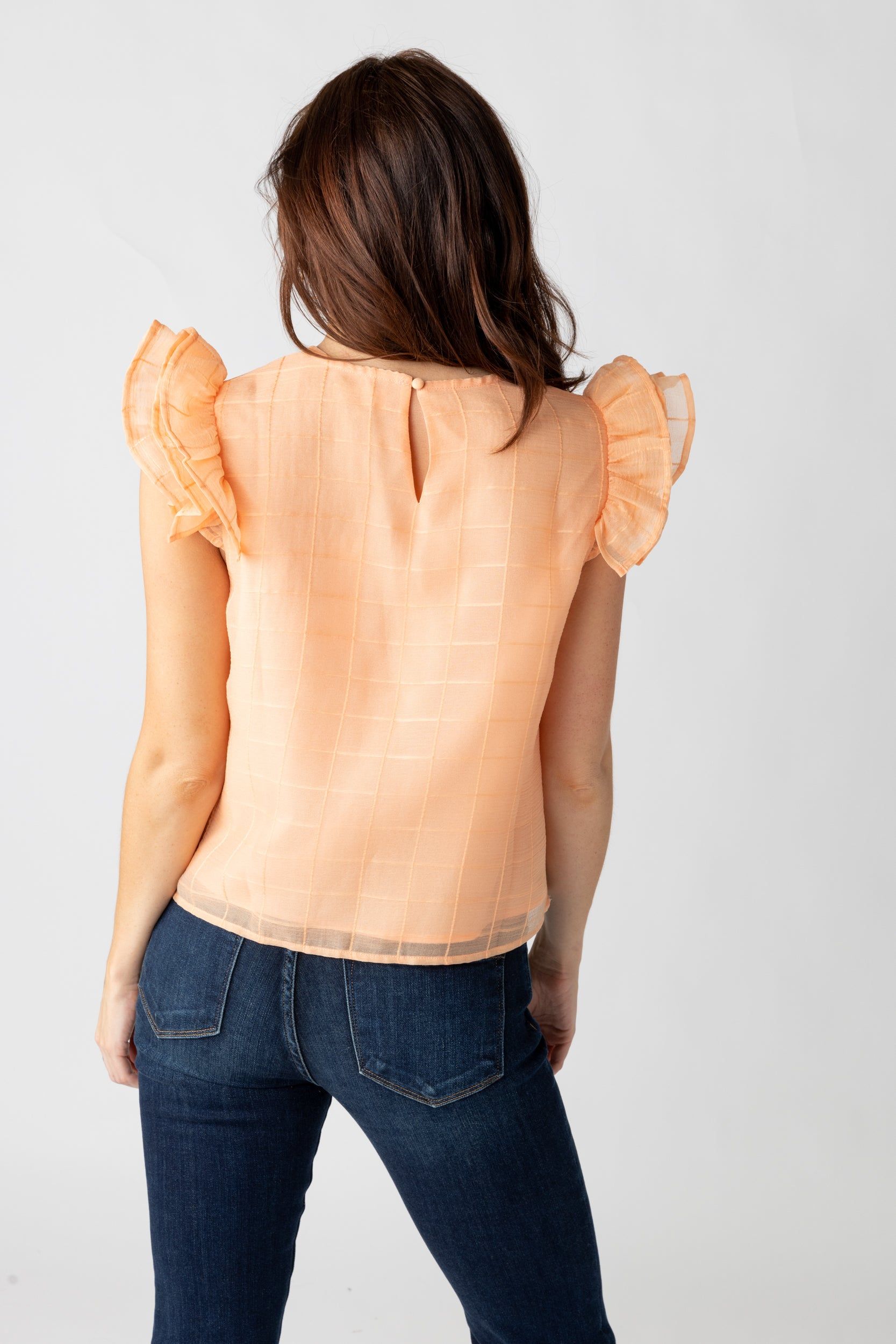SALE - Morri Ruffle Sleeve Blouse sold by fab'rik product image thumbnail 4