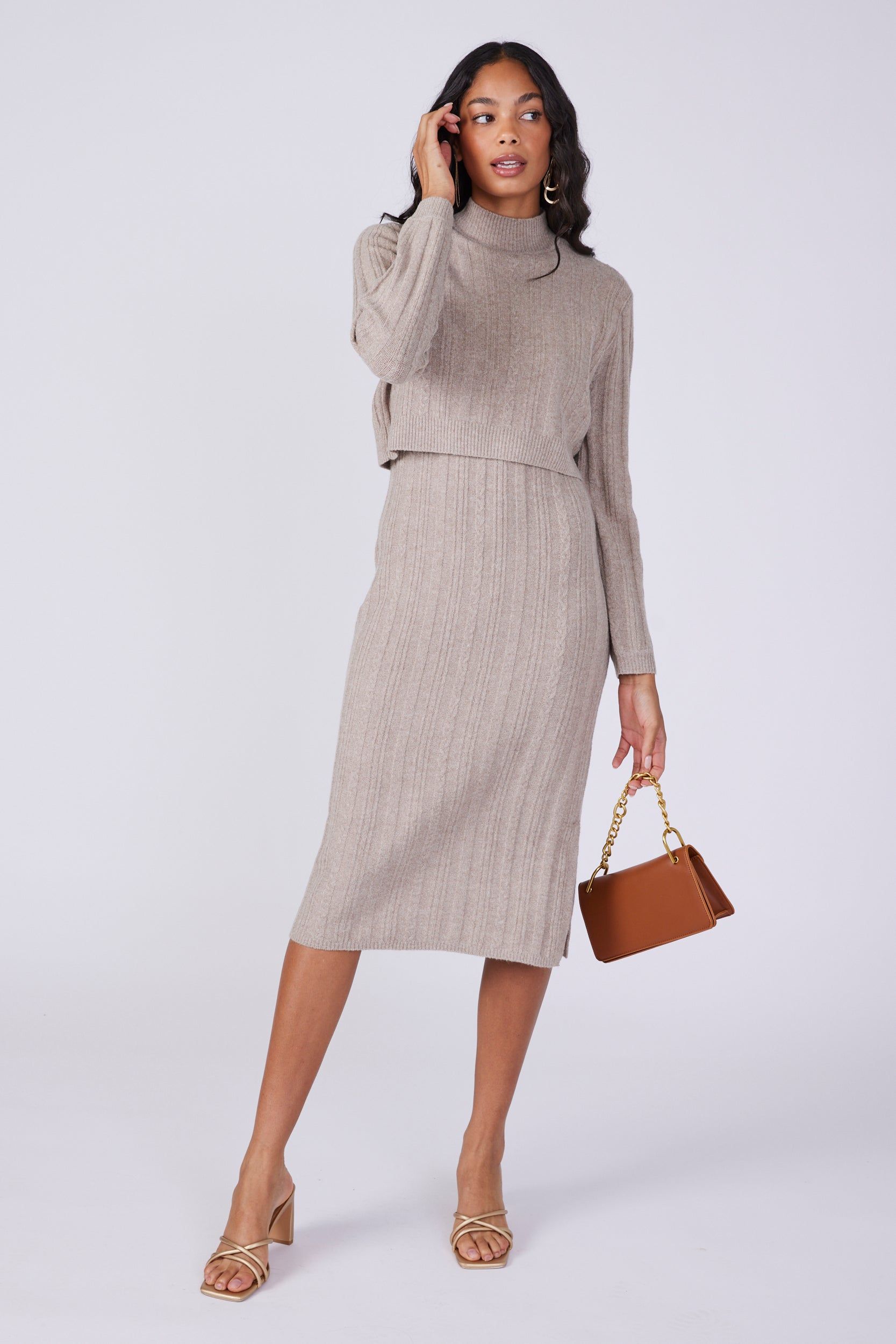 Janice Sweater Dress sold by fab'rik