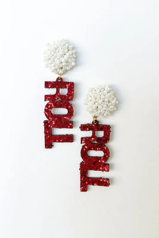 Alabama Roll Earrings sold by fab'rik