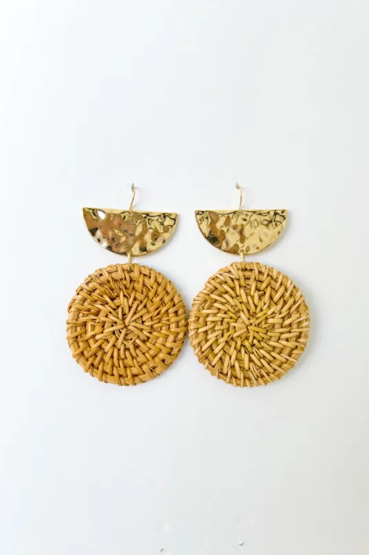 SALE - Ronnie Rattan Dangle Earrings sold by fab'rik