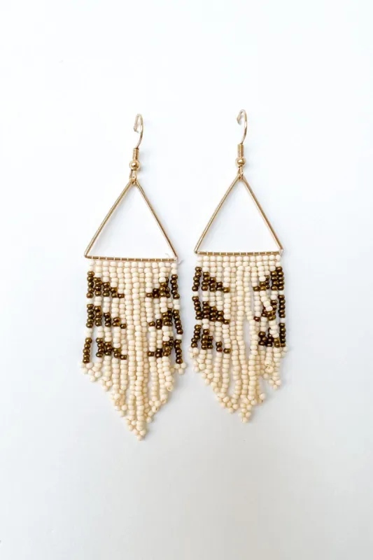 Erin Beaded Earrings sold by fab'rik
