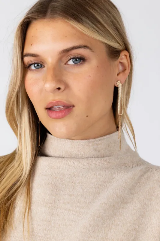 SALE - Dangle Chain Earrings sold by fab'rik