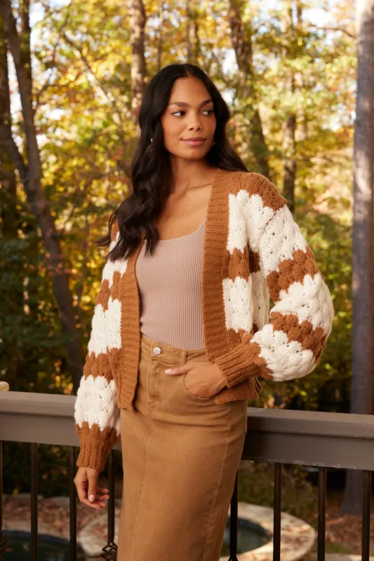 SALE - Kimball Striped Cardigan sold by fab'rik