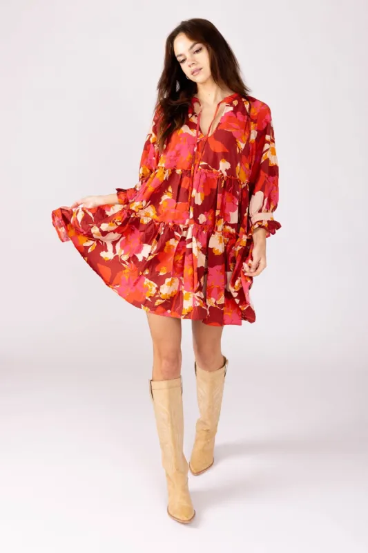 SALE - Dylan Tiered Mini Dress sold by fab'rik