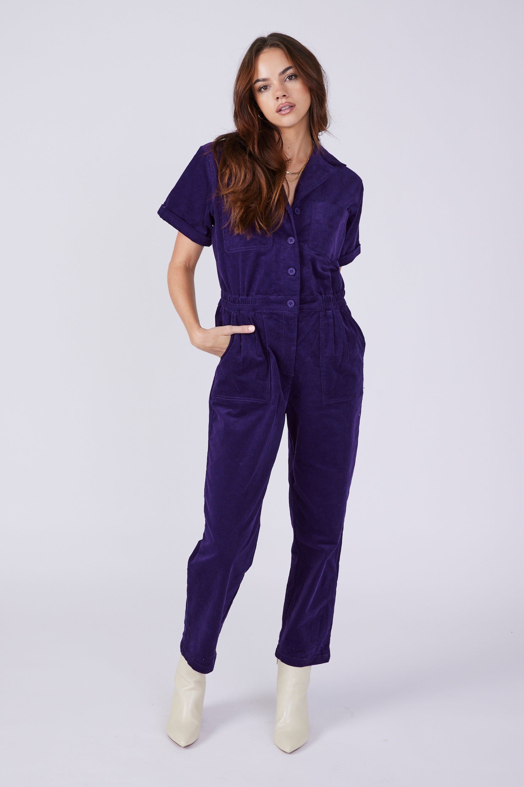 SALE - Collins Cord Jumpsuit sold by fab'rik
