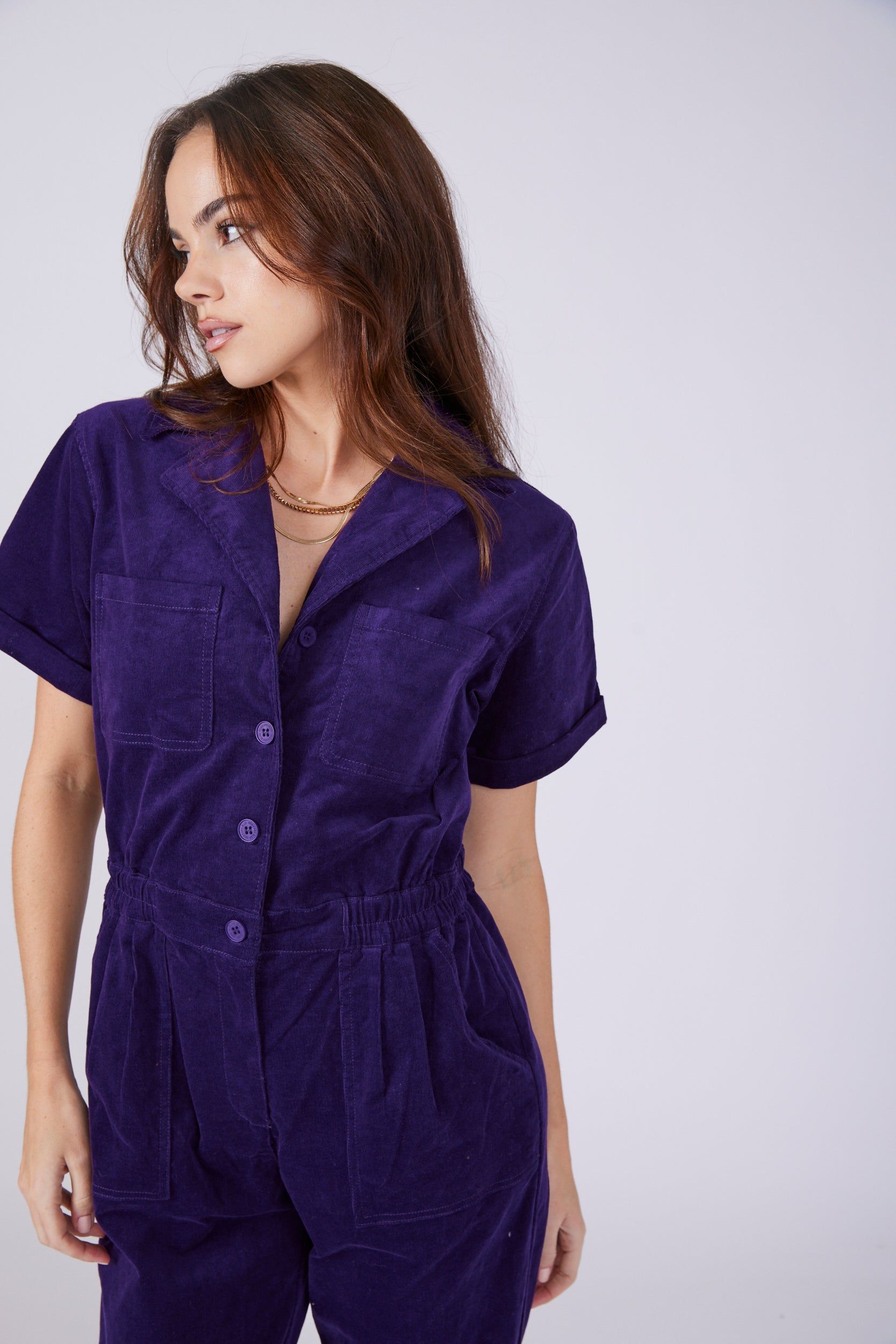 SALE - Collins Cord Jumpsuit sold by fab'rik product image thumbnail 2