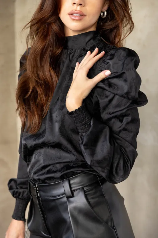 SALE - Monroe Puff Sleeve Top sold by fab'rik