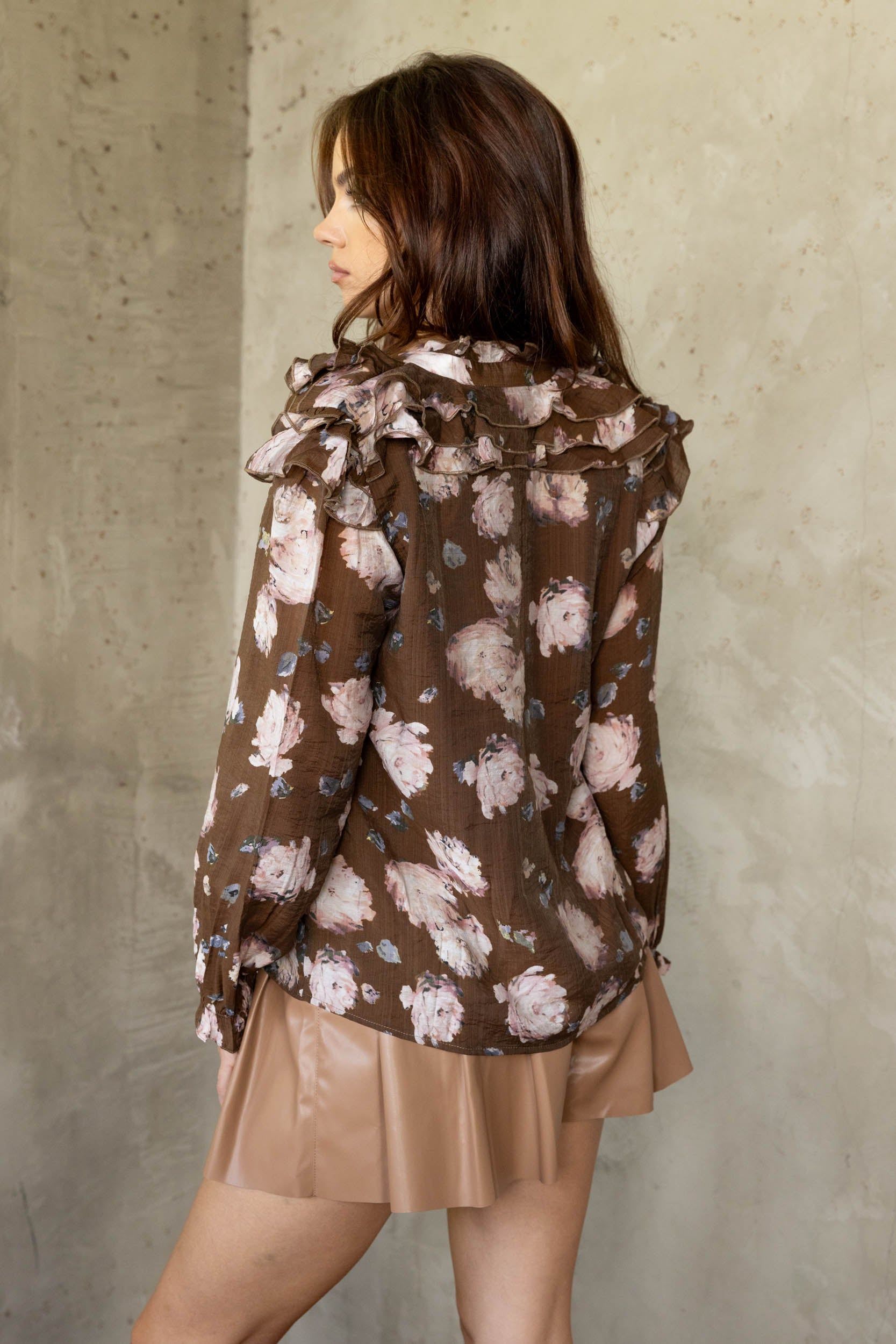 SALE - Maria Floral Blouse sold by fab'rik product image thumbnail 3