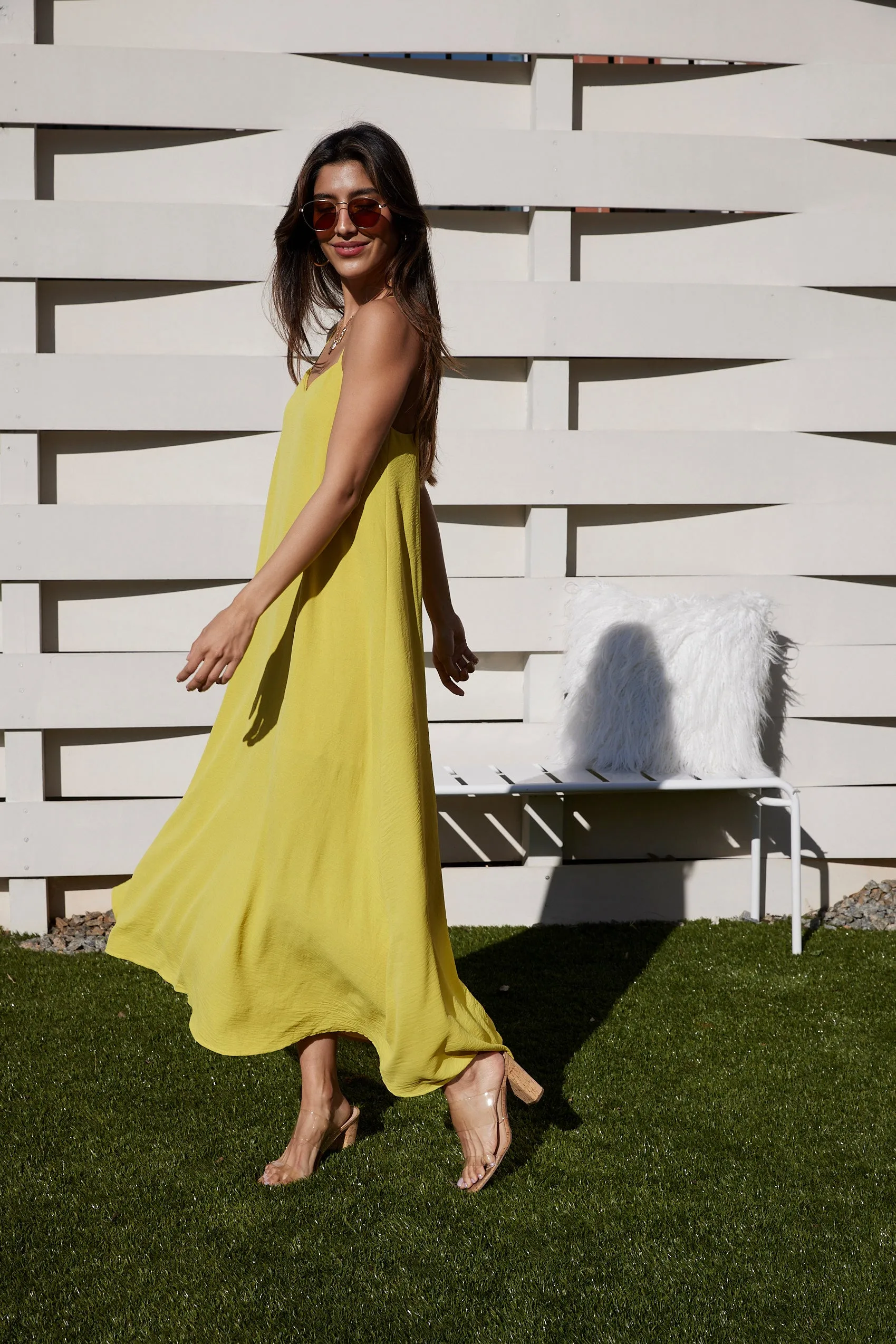 SALE - Sasha Crepe Cami Swing Maxi Dress sold by fab'rik product image thumbnail 2