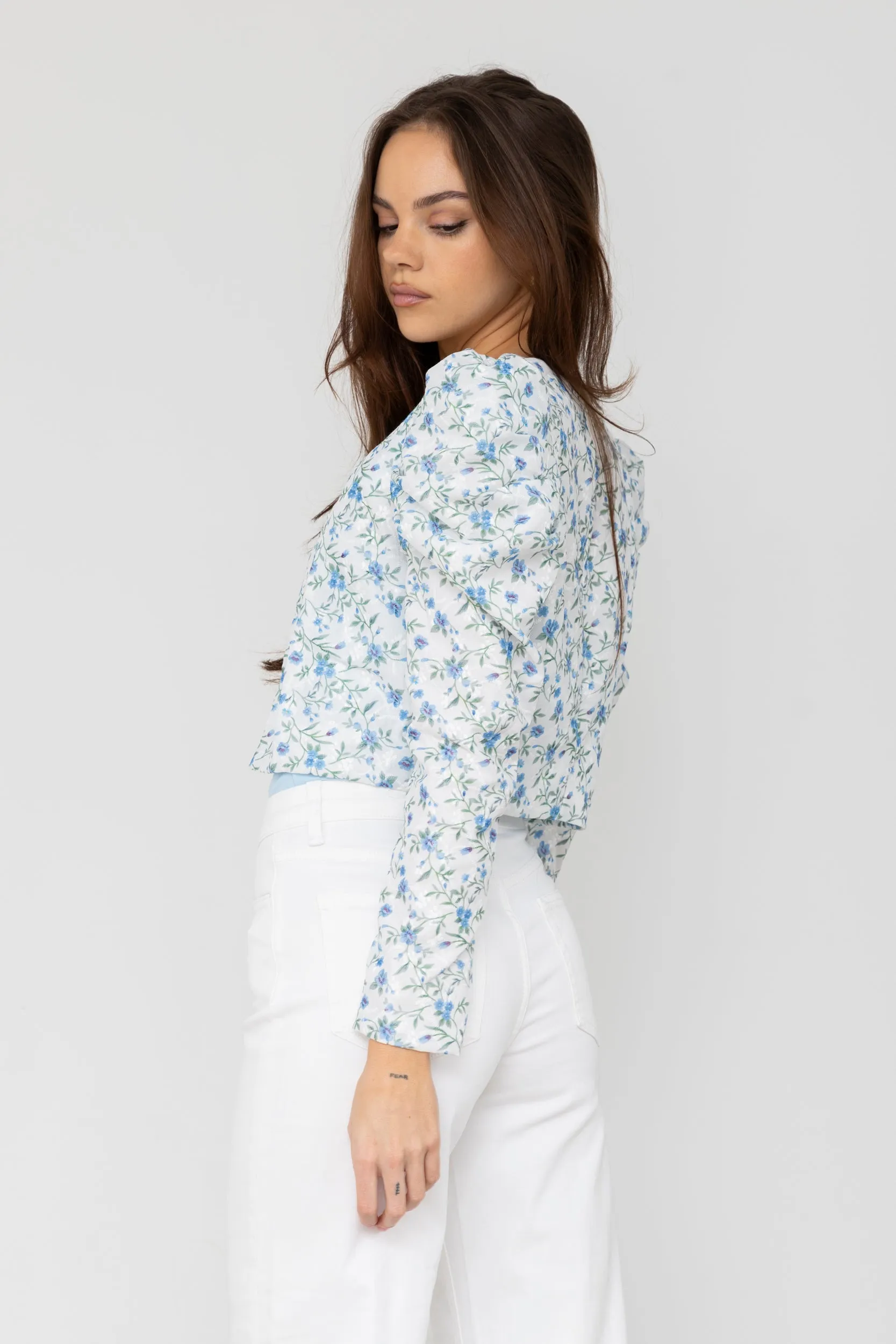 SALE - Parker Cropped Floral Jacket sold by fab'rik product image thumbnail 4