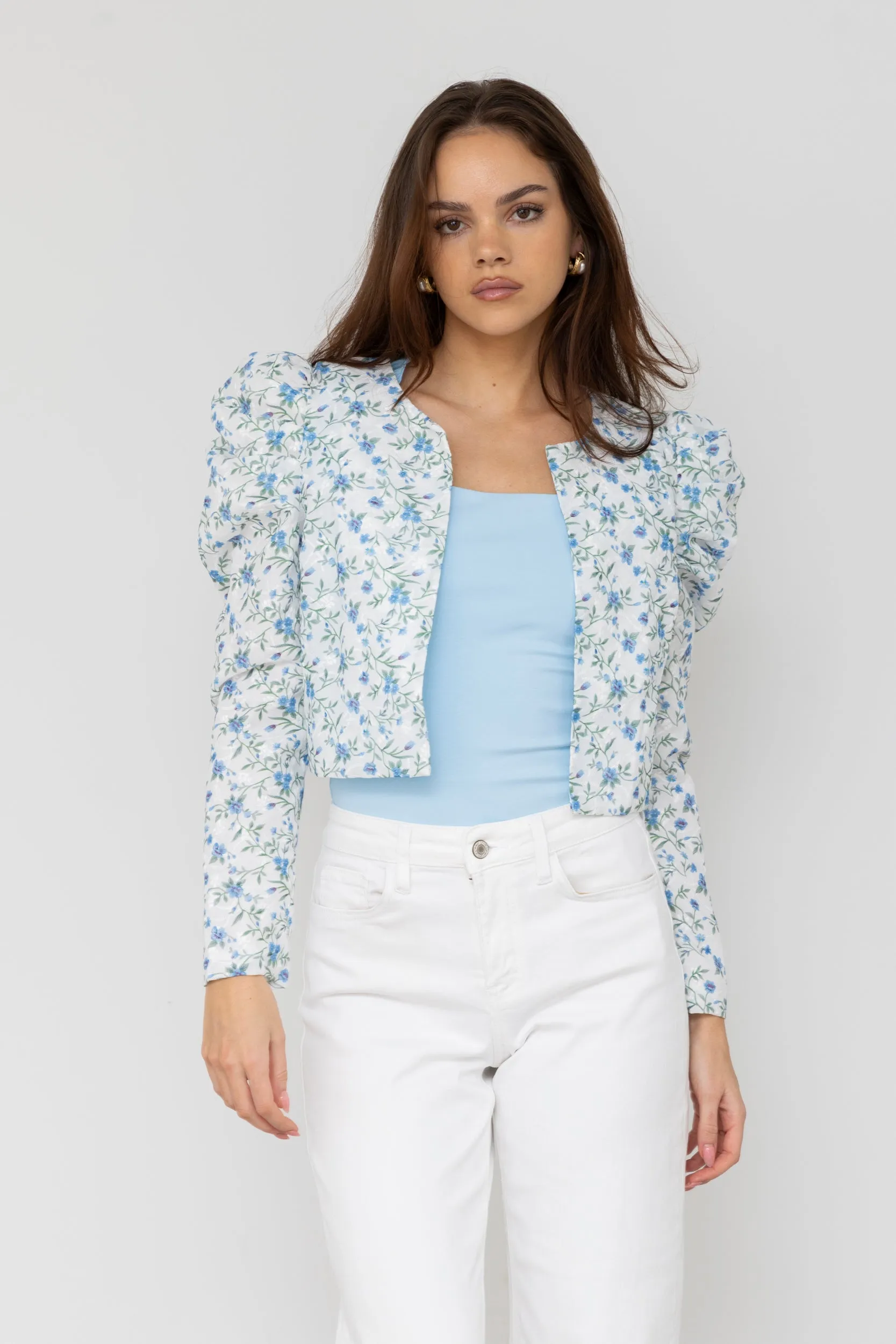 SALE - Parker Cropped Floral Jacket sold by fab'rik