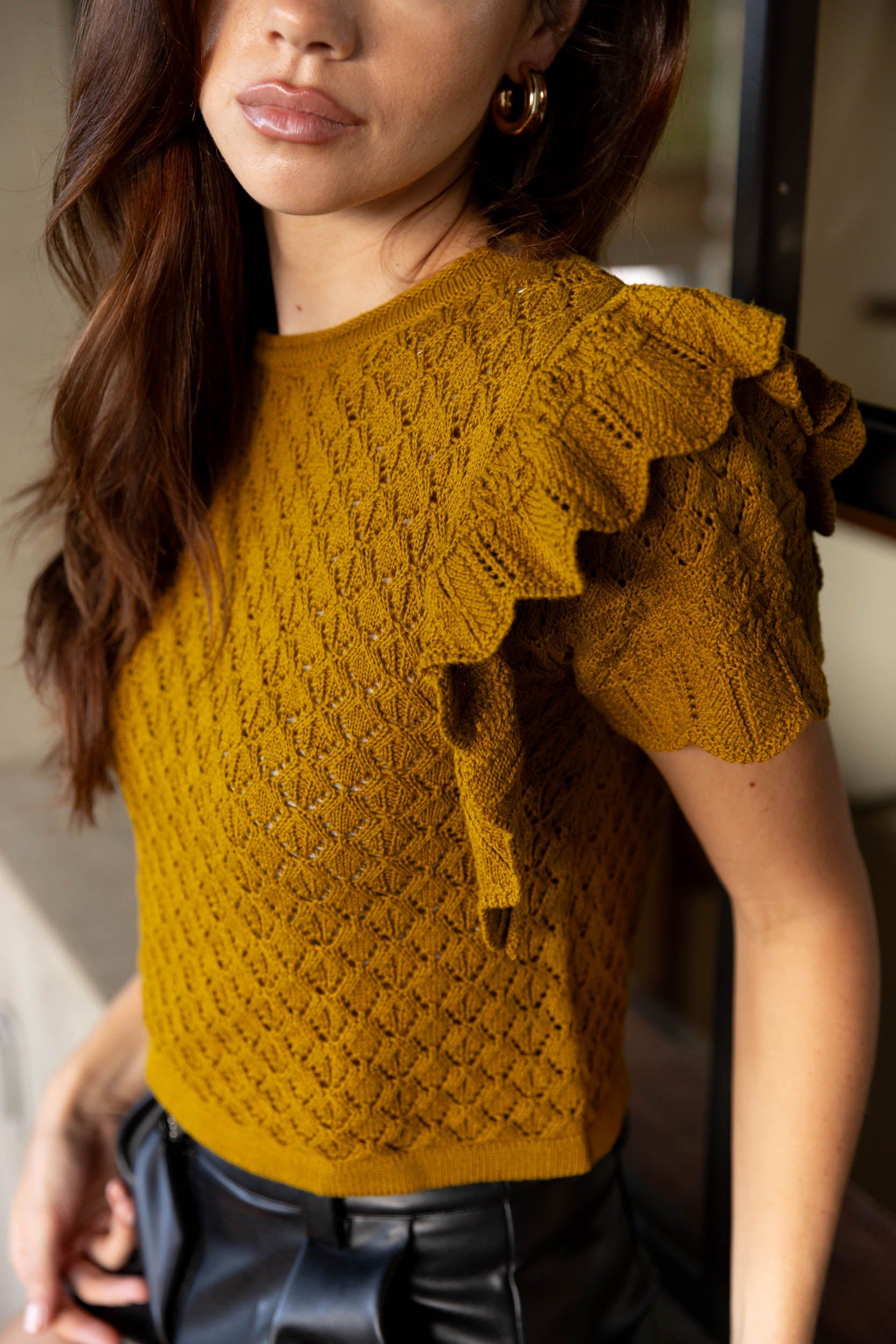 SALE - Jayla Crochet Top sold by fab'rik product image thumbnail 2