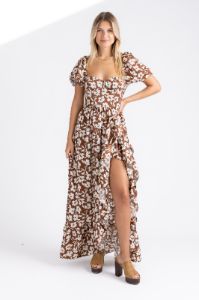 SALE - Colette Floral Midi Dress sold by fab'rik