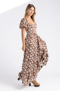 SALE - Colette Floral Midi Dress sold by fab'rik