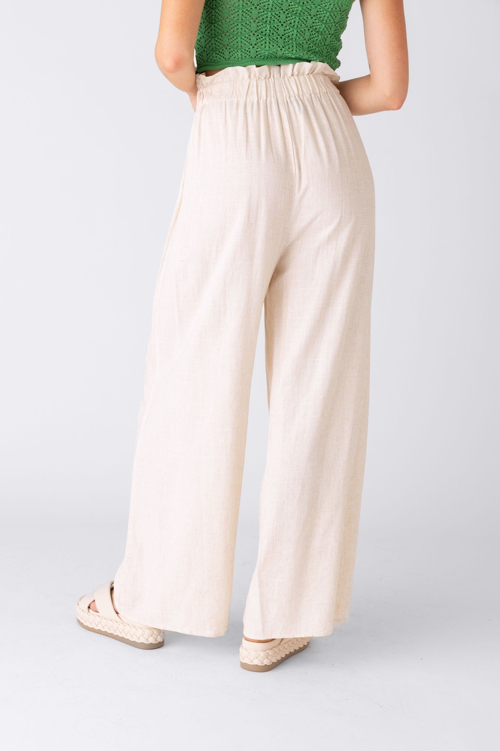 SALE - Banks Tie Waist Linen Pant sold by fab'rik product image thumbnail 2