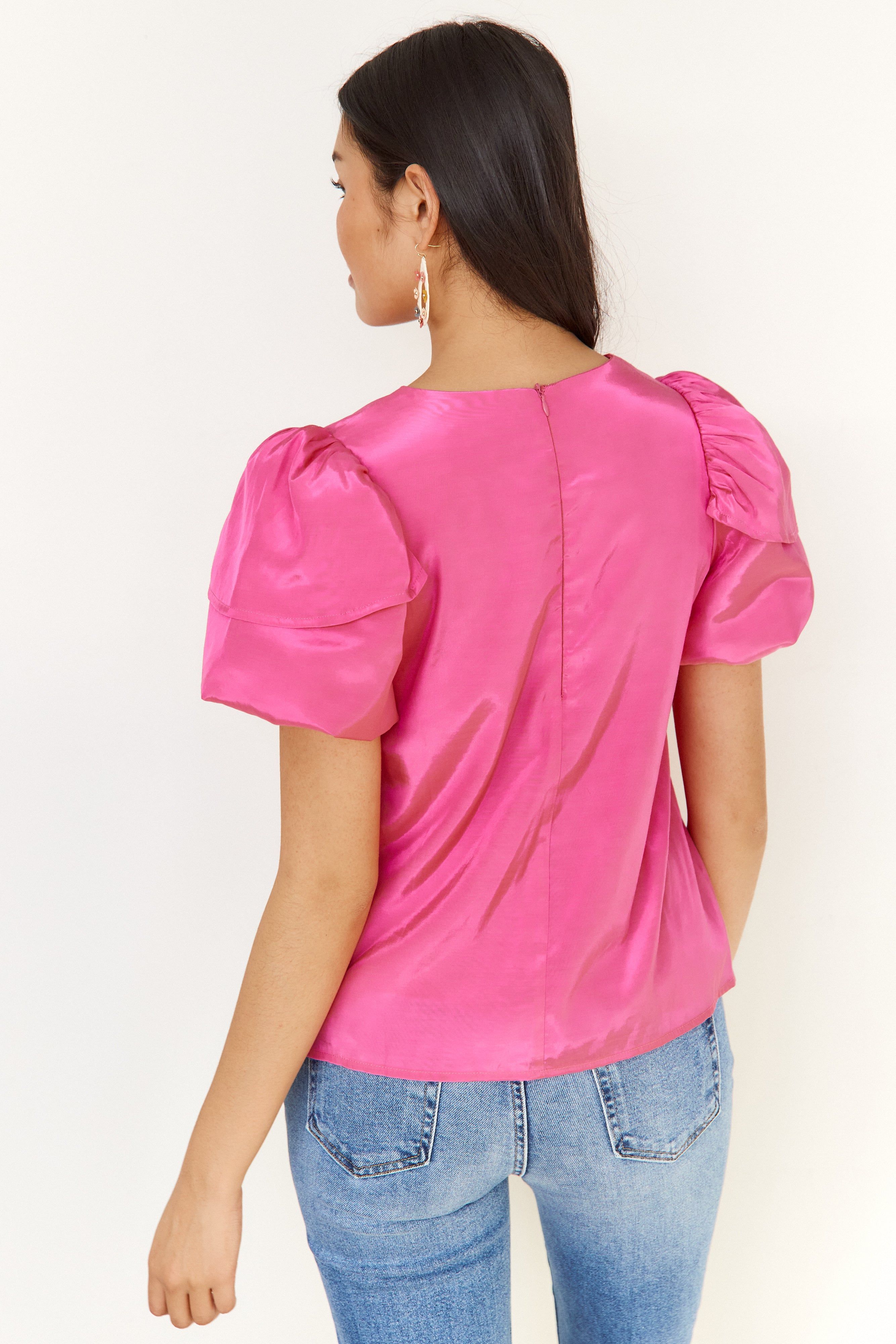 Aurora Petal Sleeve Blouse sold by fab'rik product image thumbnail 2