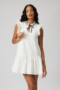 SALE - Leland Tie Neck Mini Dress sold by fab'rik