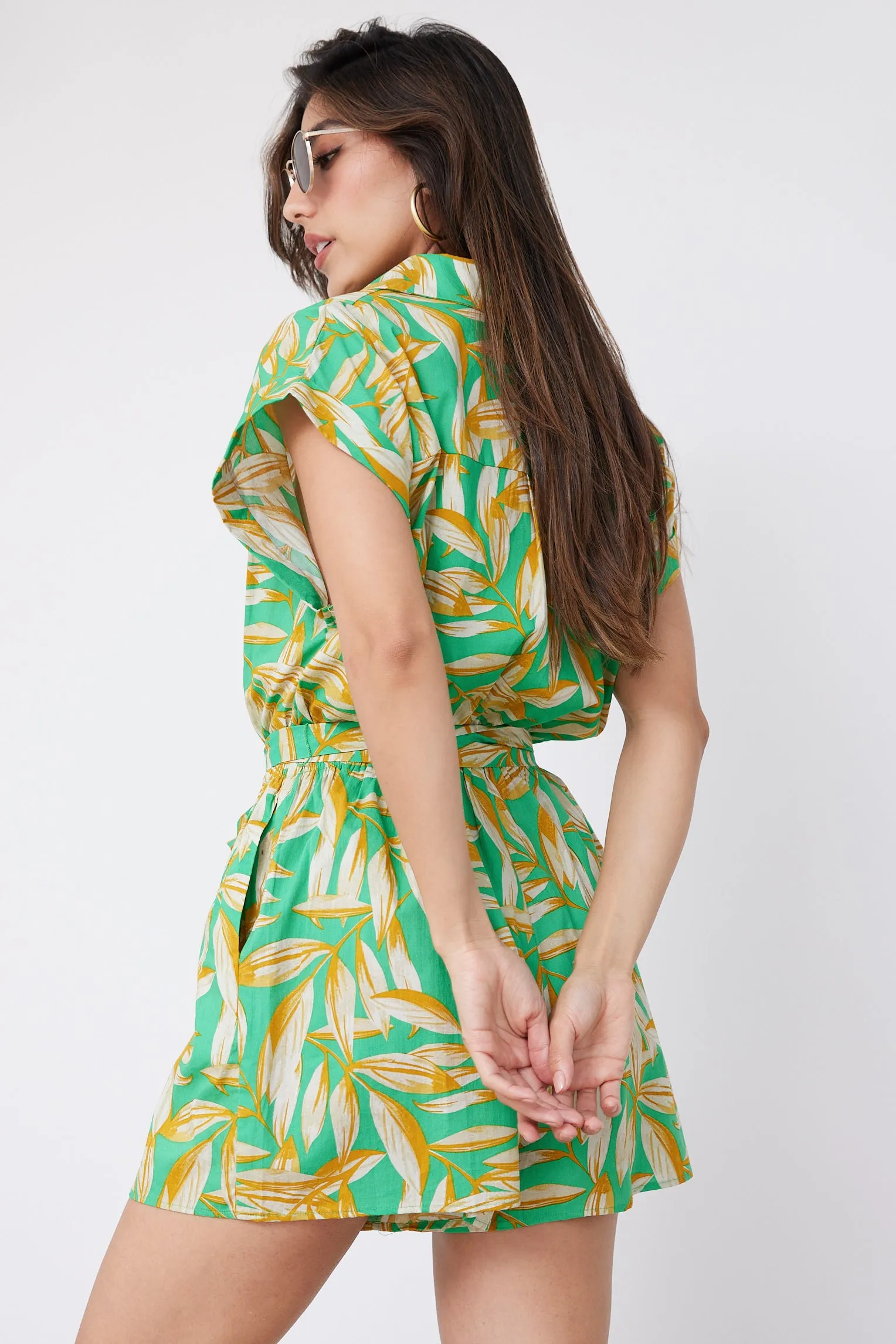 Jacobs Printed Tie Waisted Romper sold by fab'rik product image thumbnail 2