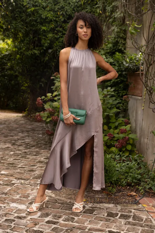 Skylar Asymmetrical Hem Dress sold by fab'rik