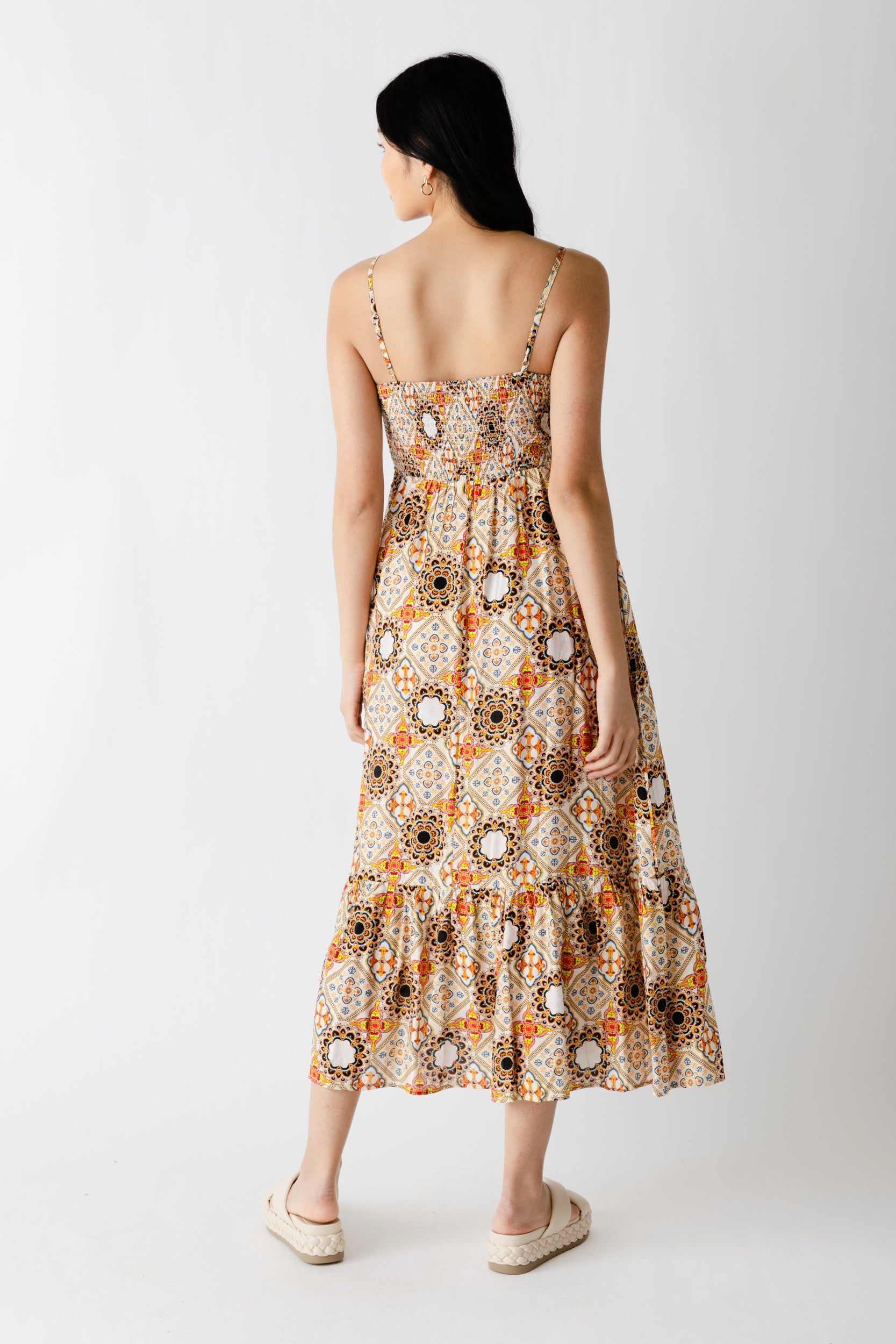 SALE - Mia Tie Print Maxi Dress sold by fab'rik product image thumbnail 3