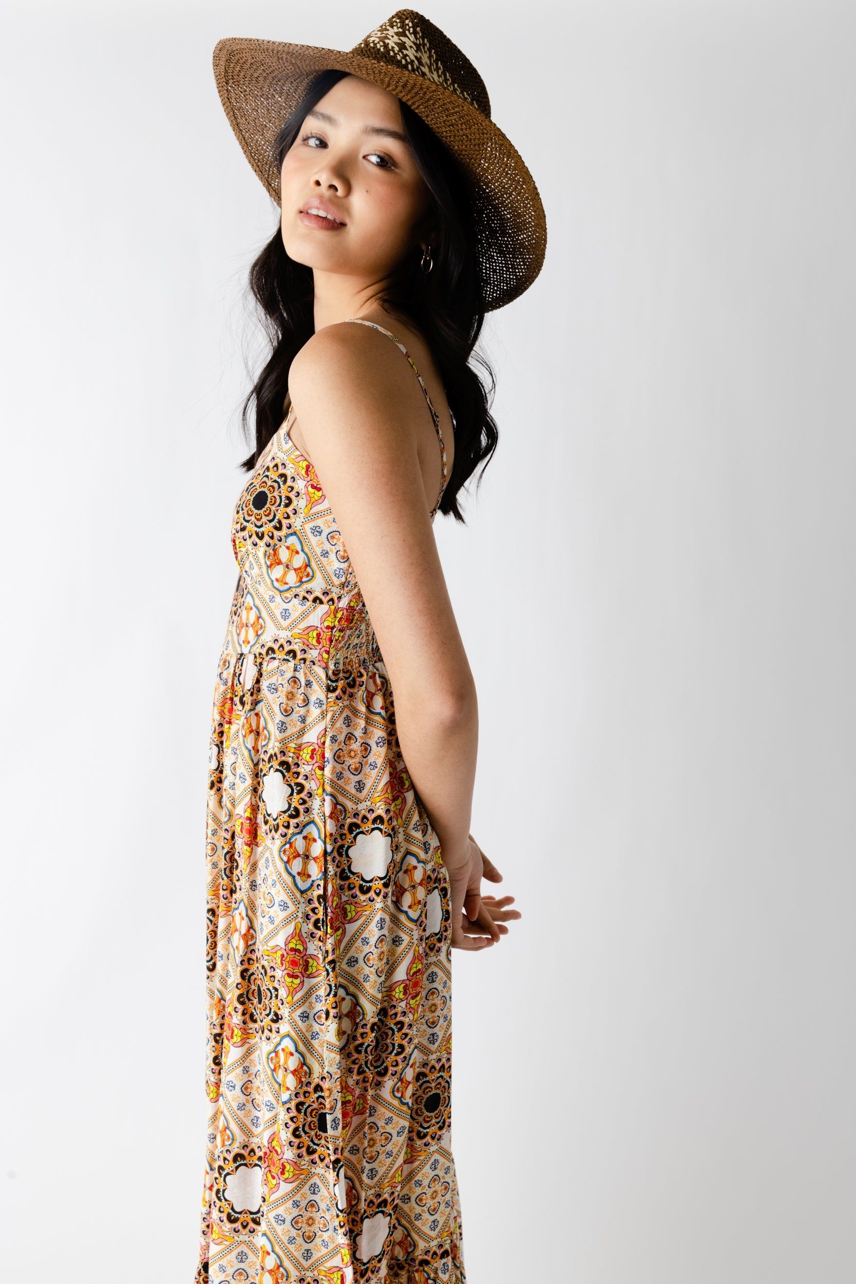 SALE - Mia Tie Print Maxi Dress sold by fab'rik product image thumbnail 2