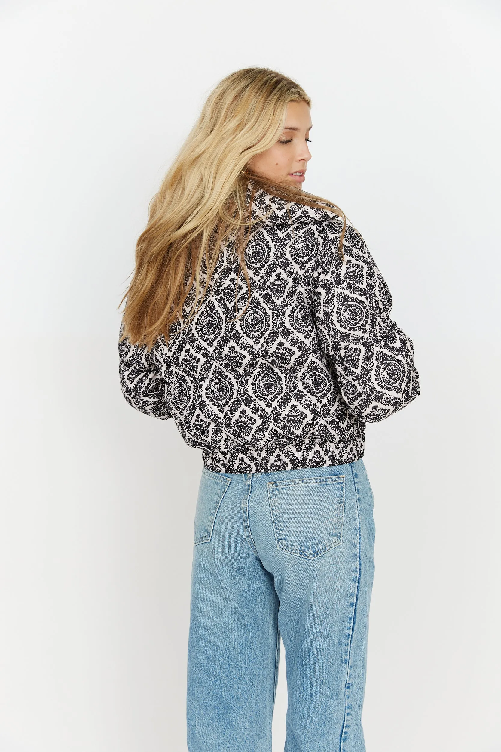 SALE - Mollie Printed Puffer Jacket sold by fab'rik product image thumbnail 4