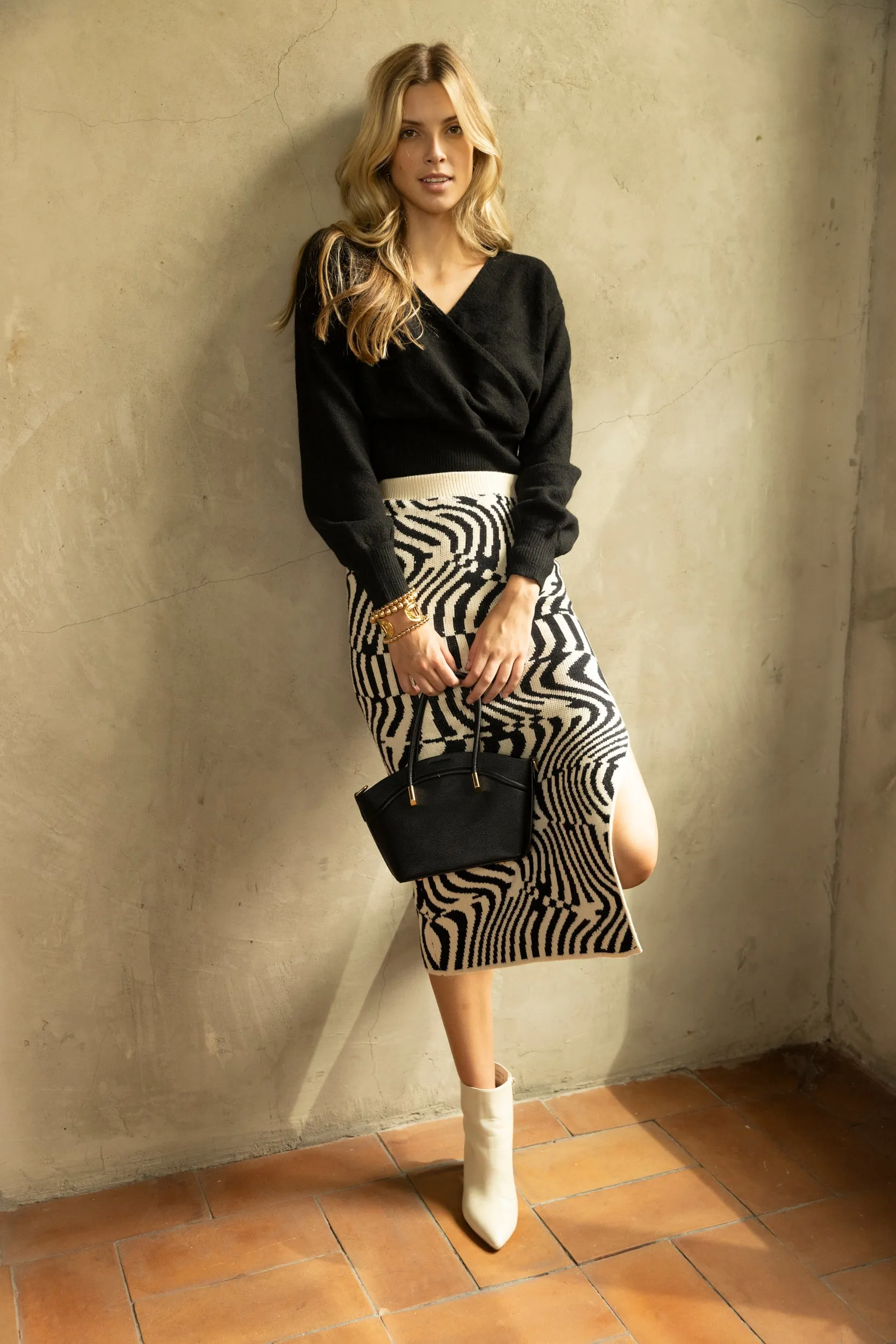 Sean V Neck Sweater sold by fab'rik product image thumbnail 4