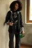 SALE - Wells Hooded Faux Leather Blazer sold by fab'rik