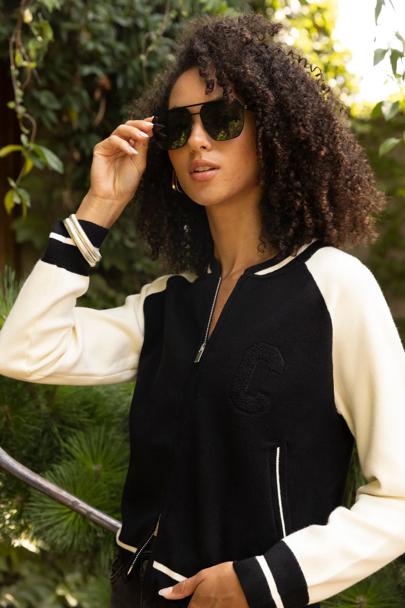 SALE - Hallie Varsity Jacket sold by fab'rik product image thumbnail 2