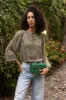 SALE - Hattie Printed Long Sleeve Blouse sold by fab'rik