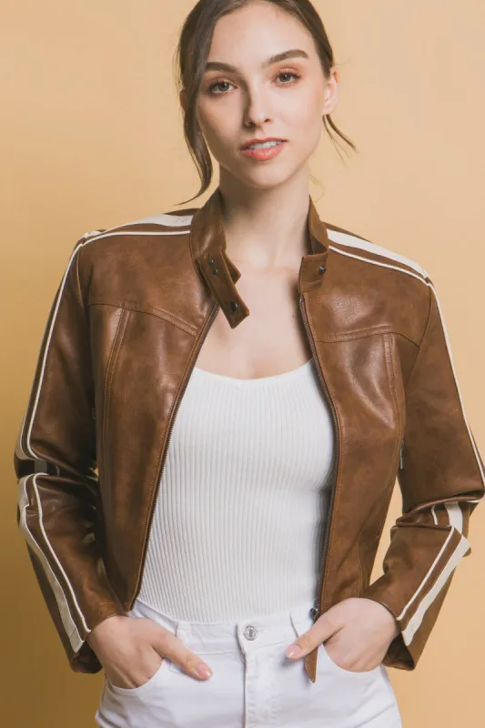 SALE - Dale Track Stripe Jacket sold by fab'rik