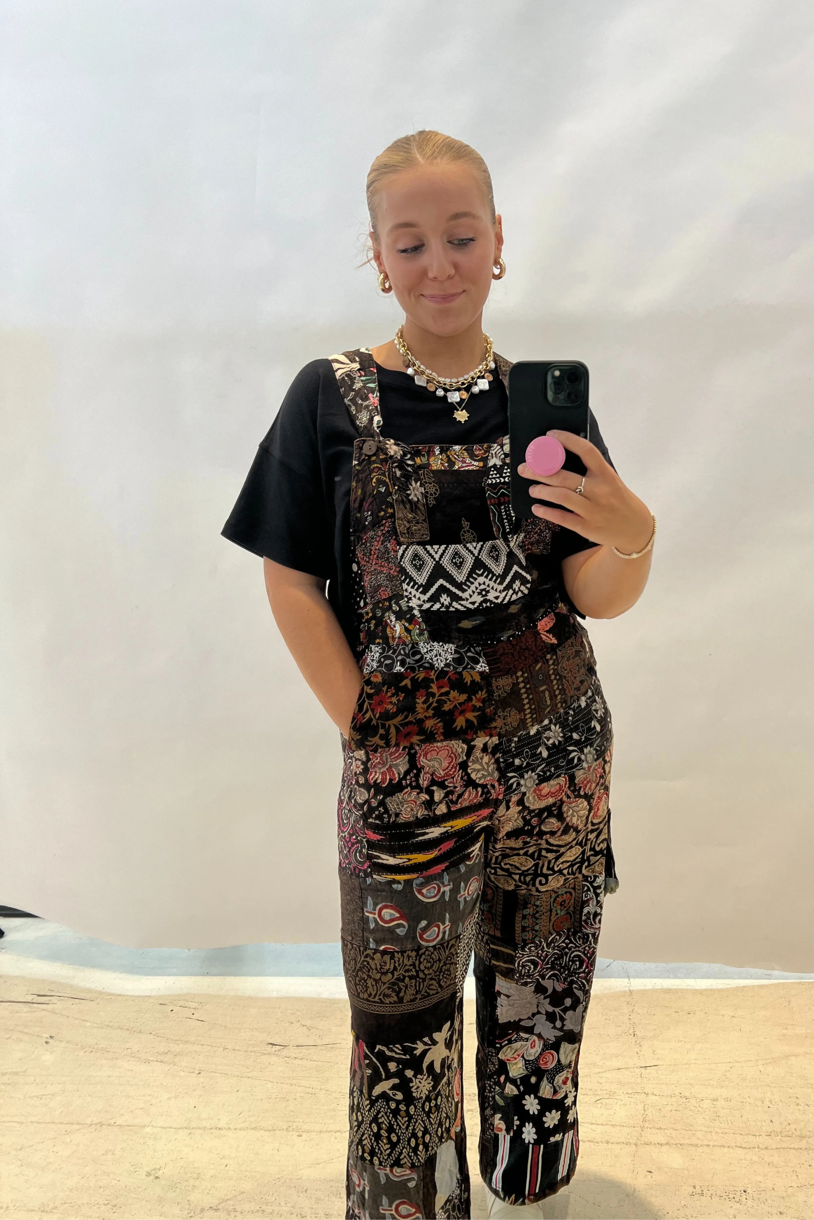 Rubio Printed Overalls sold by fab'rik product image thumbnail 3