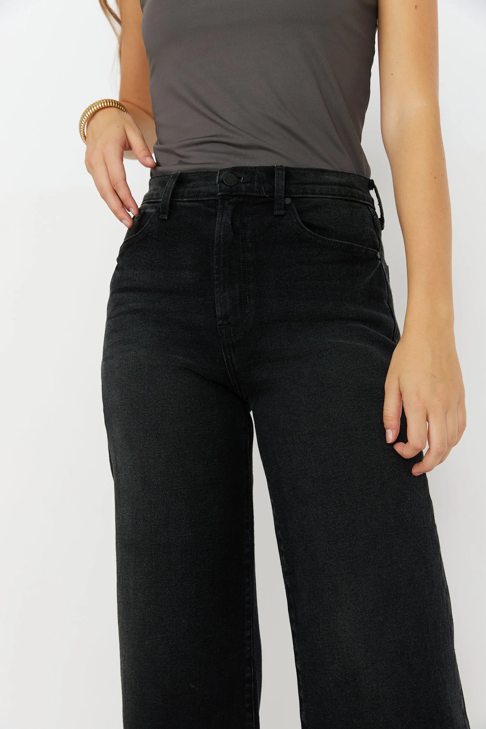 Reed Just Black Palazo Jean sold by fab'rik product image thumbnail 4