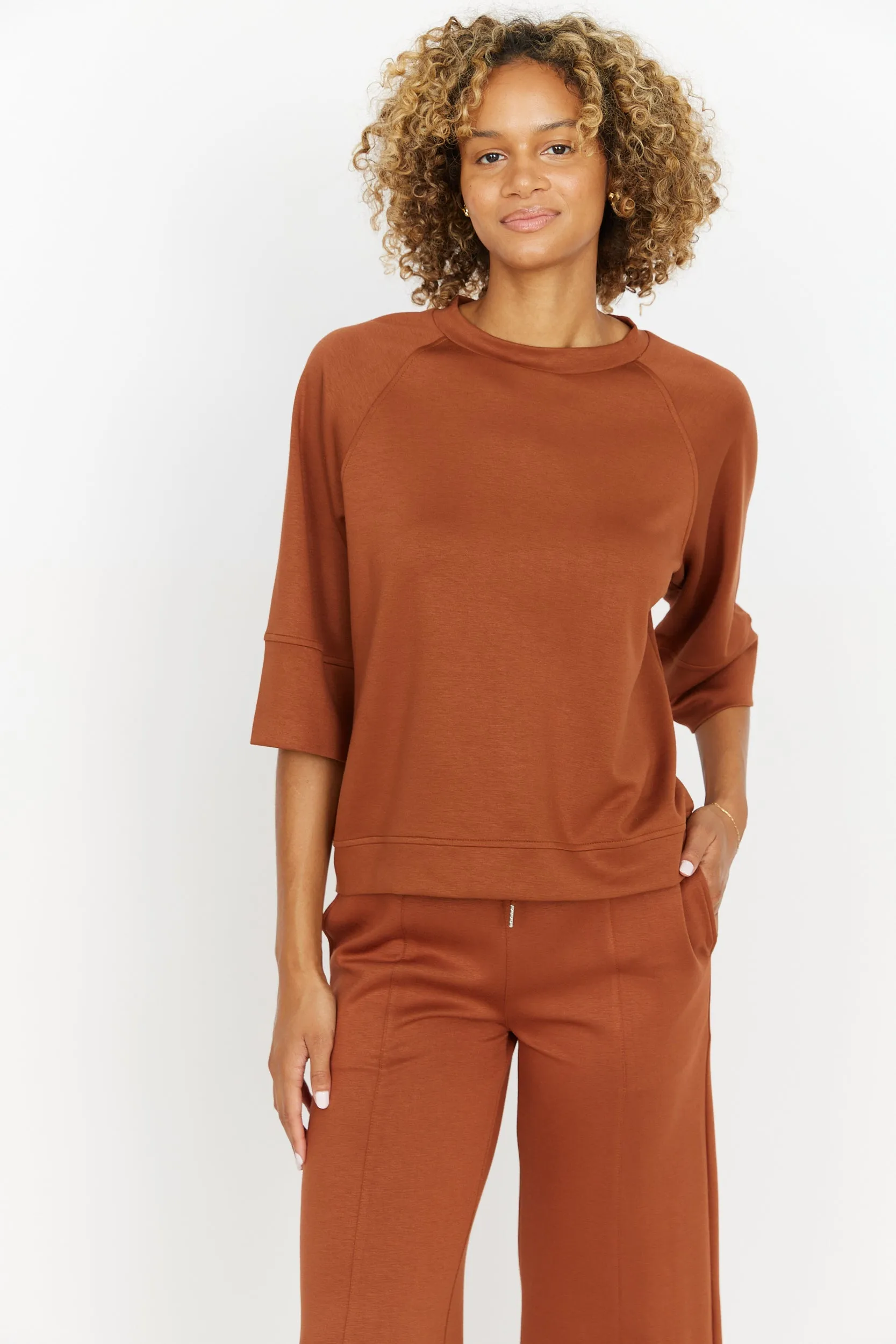 SALE - Emmie Knit Short Sleeve Top sold by fab'rik product image thumbnail 2