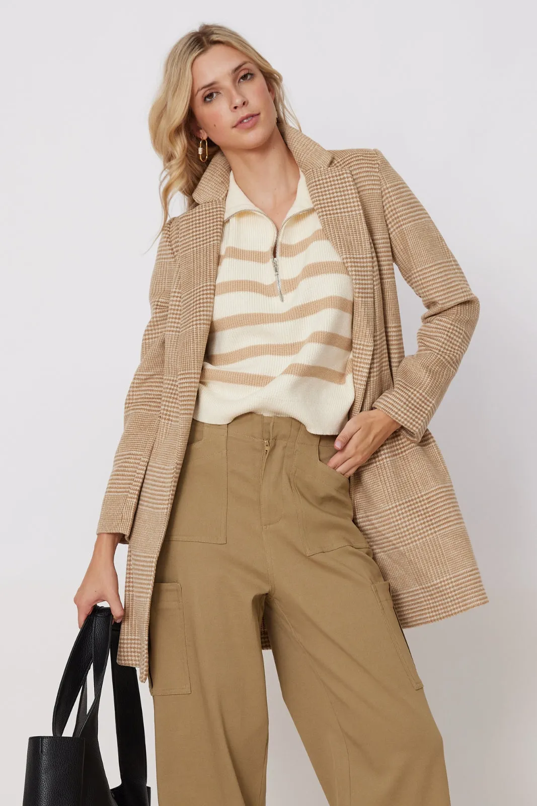 SALE - Gilmore Plaid Coat sold by fab'rik