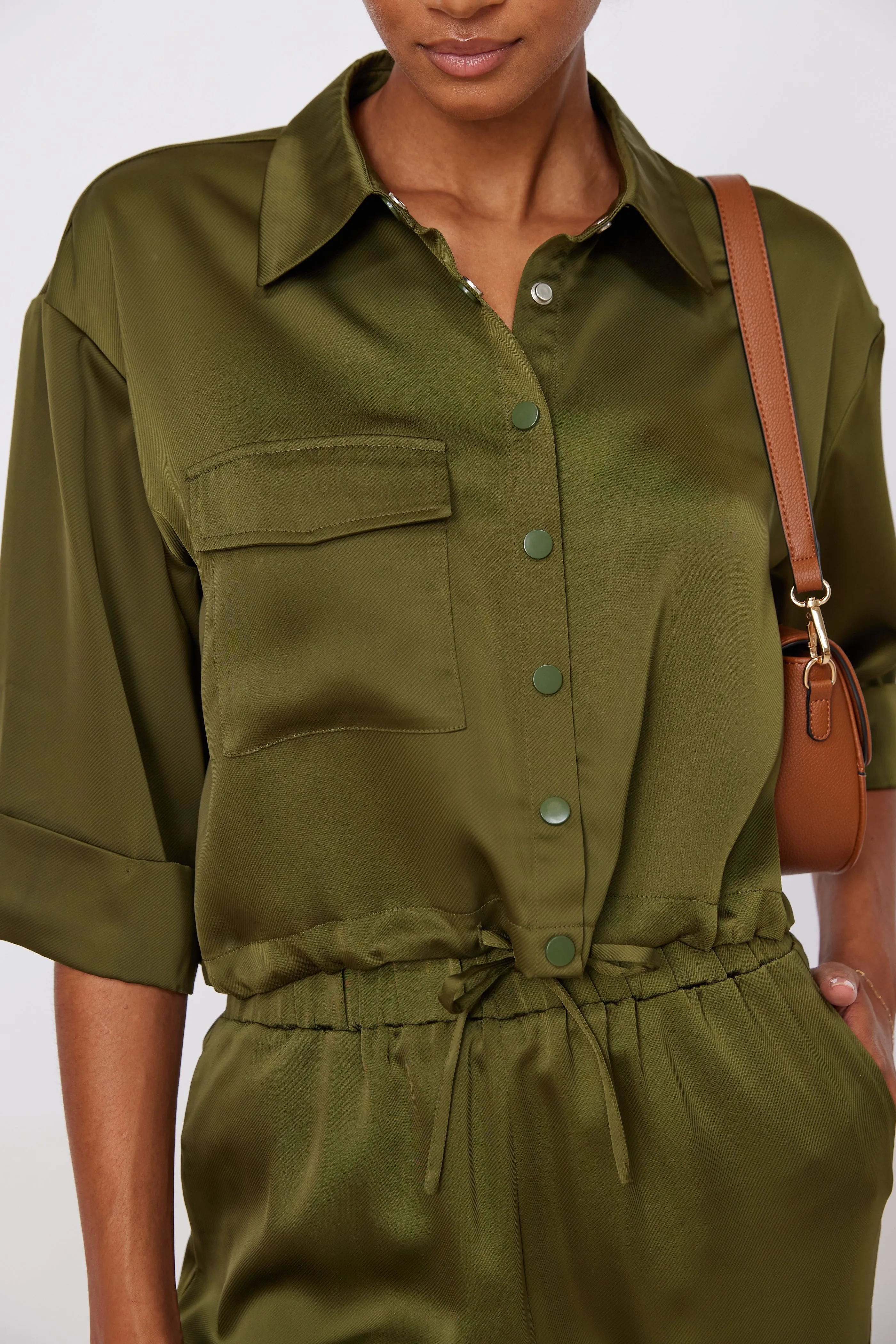 Jamal Cropped Button Up Top sold by fab'rik product image thumbnail 2